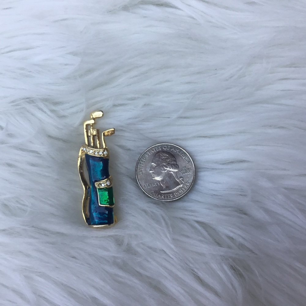 Gold plated pin